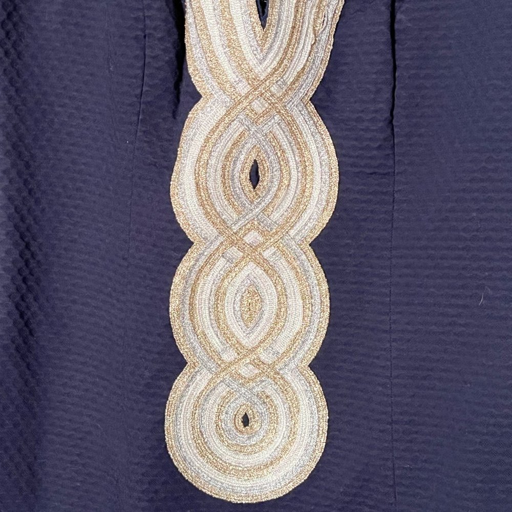 Lilly Pulitzer Navy Dress - Picture 4 of 9